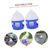 BESPORTBLE 2pcs Portable Bird Water Dispenser Reusable Pigeon Feeder Unique