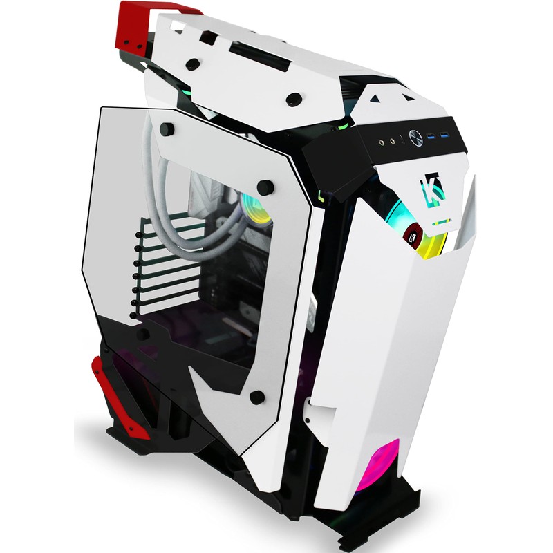KEDIERS C650 Mech PC Case - ATX Tower Gaming Computer