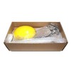 Provendi Yellow Rotating Soap Dish with Nut & Screws