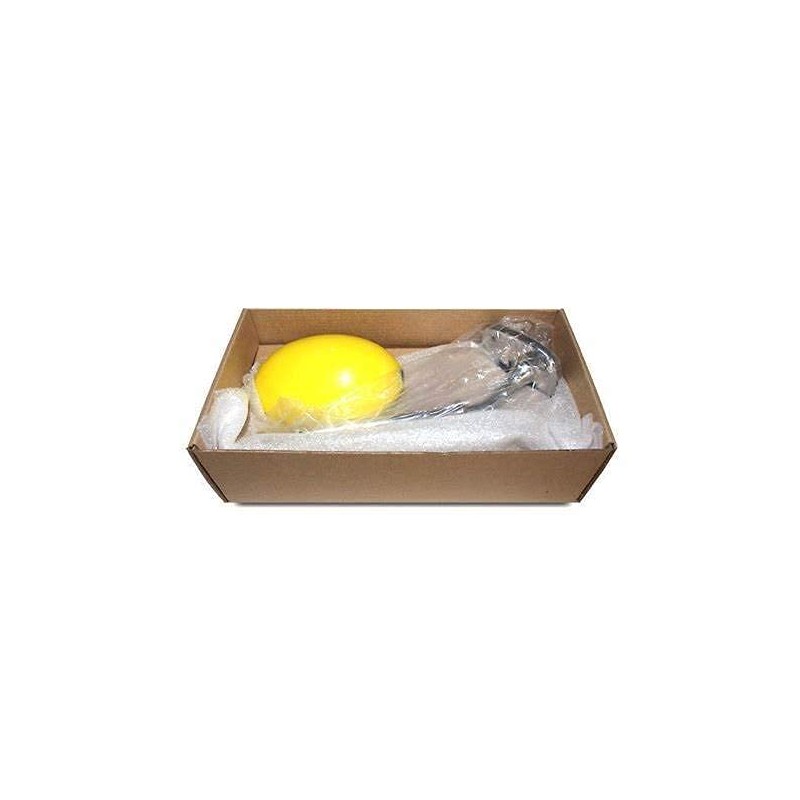 Provendi Yellow Rotating Soap Dish with Nut & Screws