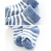 Adorel Baby Boys' Cotton Terry Lined Winter Stockings Pack of