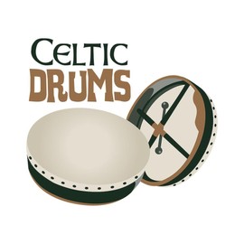 CafePress Celtic Drums Throw Blanket Super Soft Fleece Plush Throw Blanket, 60"x50"