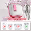 RFUNGUANGO (with Safety Lock) Transparent Protective case for Airpods 4th