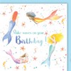 Mermaid Birthday Card