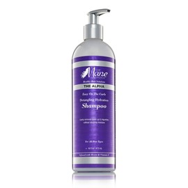 The Mane Choice The Alpha Easy On The Curls Detangling Hydration Shampoo, Gentle, Non-Stripping Clarifying Shampoo, Helps Remove Knots & Tangles, Supports Natural Hair Growth & Retention, 16 oz | The Mane Choice