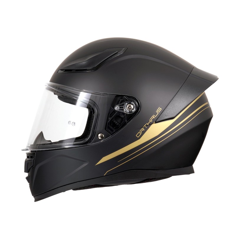 OTS Dual Clear & Tinted Visor Full Face DOT Motorcycle
