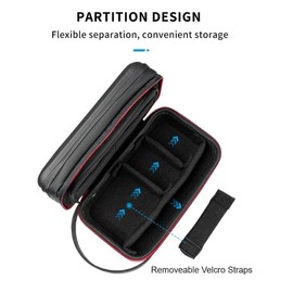 CamGo Telesin Waterproof DIY Carry Case for GoPro / Insta360 / Osmo Action 5 4 3 2 1 / Osmo Pocket 3 / SJCAM