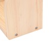 Wooden Yarn Holder Single Rotating Yarn Storage Horizontal Crochet Yarn
