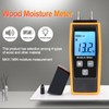 Wood Moisture Meter High Accuracy Easy to Read Portable Digital