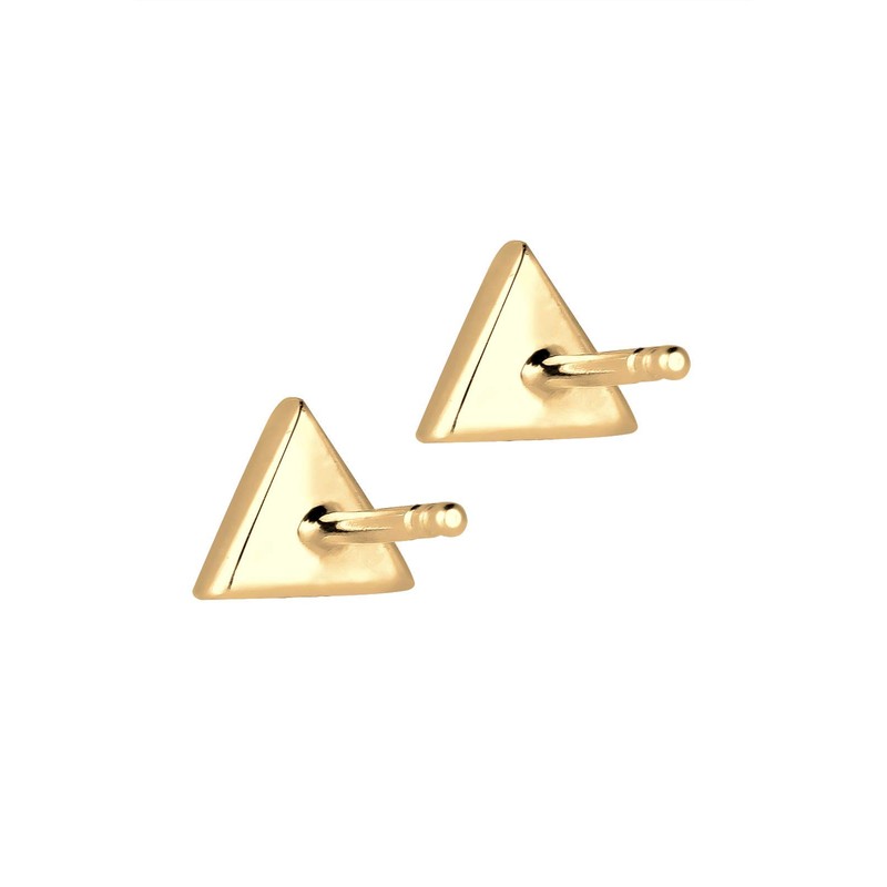 Elli Women's 925 Silver Xilion Cut Stud Earrings