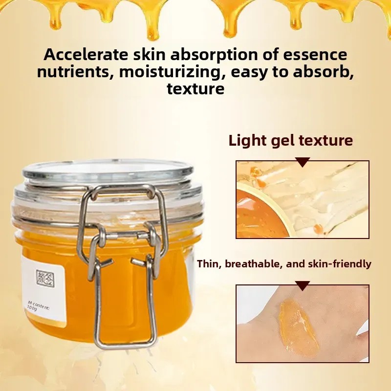 Mascarilla Nutritiva De Miel De Jalea Real, Hidratante Para
