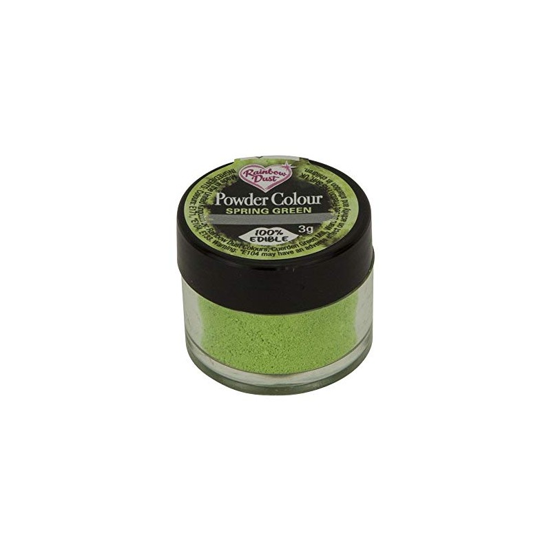 Rainbow Dust Spring Green Food Powder Colour