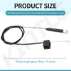KINTLE 137-4759 Blade Brake Cable Compatible with Exmark Toro 30inch
