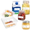 500PCS Kitchen Stickers Refrigerator Freezer Food Storage Date Content Labels-