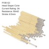 Pogo Pins Pack of 100 P100-E2 Spring Contact, Diameter 1.5