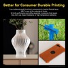 JUSTMAKER ABS Transparent 3D Printer Filament, Upgraded Strength Heat Resistant