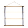 Wooden Multi Rack Blanket Bar Black