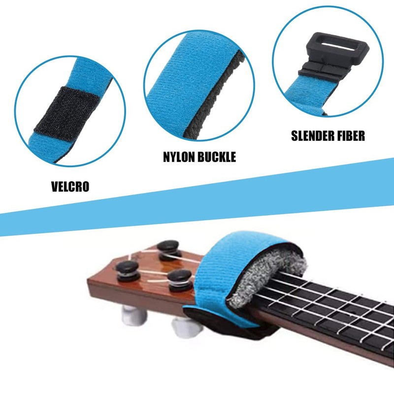 MWUMRCM Fretwrap Fretwrap Guitar Bass Strings Mute Sound Dampening Muting