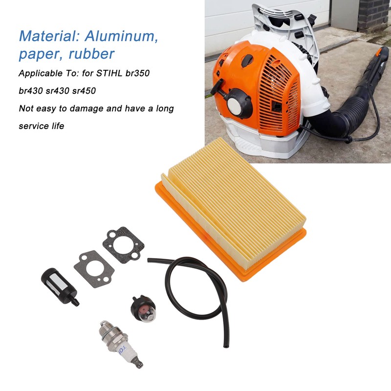 Blower Air Filter with Spark Plug Air Filter Replacement Parts
