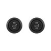 Seat Switch,2X Car Seat Heater Switch Universal 3 Pin Round