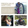 Quacc 2 PCS Presta Valve Adapter Bicycle Valve Adapter, Convert