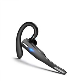 Xmenha Bluetooth Headset, Wireless Bluetooth Headphones with Noise Cancelling Microphone, Mono Headphones, HD Communication, Hands-Free Calling, No Charging Box