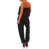 Malito Women's Onesie in Plain Colours, Jumpsuit with Fabric Belt,