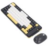 Keyboard and Mouse Combo 84 Keys QWERTY Layout USB Receiver