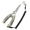 ANCLLO Multi-Functional Lightweight Stainless Steel Fishing Plier Fishing Gear with