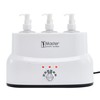 Master Massage 3-Bottles Massage Oil, Lotion, Cream Warmer Heater with