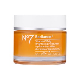 The Boots No.7 Radiance+ Vitamin C Daily Moisturiser, 1.6 Fl Oz (Pack of 1)