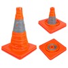 15.5" RK Collapsible Traffic Emergency Cones (2-Pack)