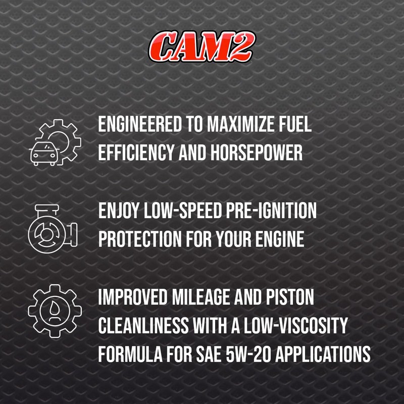 CAM2 SYNAVEX 5W-20 SP/GF-6A FULL SYNTHETIC ENGINE OIL - 6/1