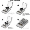 MAXUS MAXUS Milligram Scale 100g/0.001g Sliver, Mg Scale with 20g