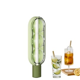 Popsicle Mold, Ice Lolly Mold, Greens Safe Easy Cleaning Kitchen Tools Food Grade Non-Stick Popsicle Maker Reusable DIY Popsicle Holder (Pack of 1)