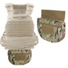 Multicam Tactical Vest Abdominal Drop Dump Bag Pouch Dangler MOLLE