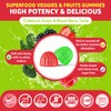 Sugar-Free Fruit and Veggie Gummies - Natural Fruits and Vegetables