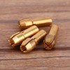 Brass Collets Drill Chuck, Akozon 4pcs Rotary Multi Tool 1/1.6/2.35/3.2