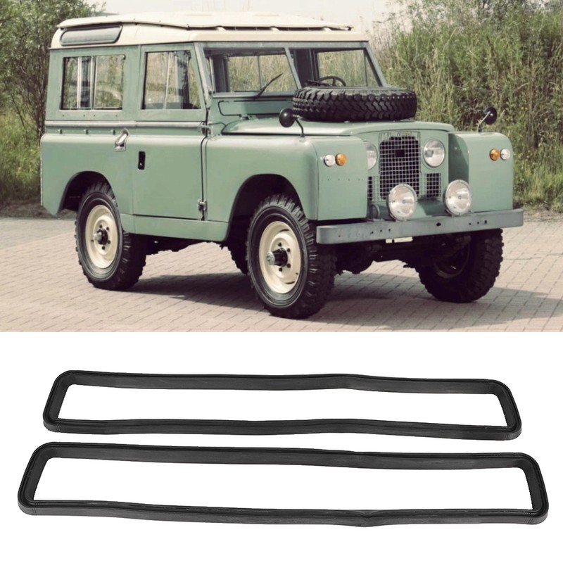 2pcs Car Defender Bulkhead Vent Seal Rubber Decoration Accessory Fit