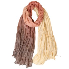 FAIRYGATE Ladies Scarf Women's Long Scarfs Soft Floral Print Scarves Lightweight Neck Scarfs Breathable Shawl Stole Wrap Ladies Clothing Accessory 47074