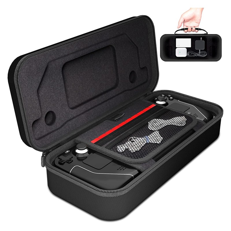 Handheld Console Carry Case Hard Shell Built in Storage Card