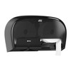 Tork OptiCore® Toilet Paper Roll Dispenser Black T10, High Capacity,