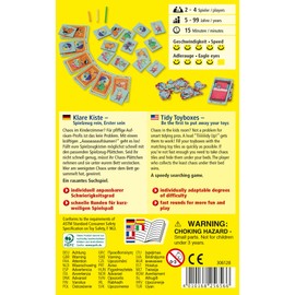 HABA 306128 Clear Box, Mini Gift Games from 5 Years, Made in Germany, Colourful