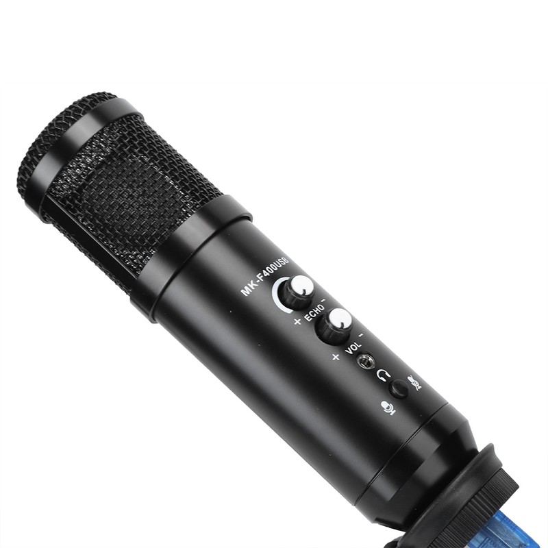 Professional Capacitance USB Microphone Recording Mini Portable MIC Set Plug