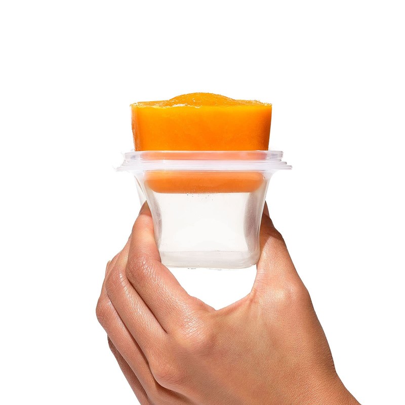 OXO Tot Silicone Baby Food Storage Container, Set of Four,