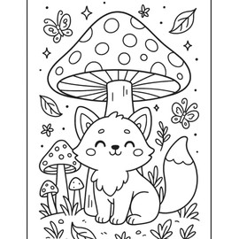 Woodland Animal Composition Notebook for Kids: Cute Fox, Owl, and Forest Friends – Wide Ruled 8.5 x 11 Notebook for School, Writing, or Journaling