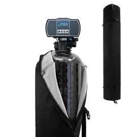 Heavy Duty Water Softener Tank Jacket,Outdoor Insulated Water Softener Tank Cover,600D Oxford Fabric with Plush Lining