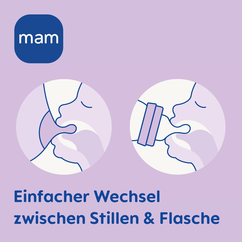 MAM Easy Start Anti-Colic Combi Set, 0+ Mon, Baby Bottle