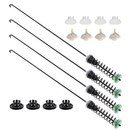 W11130362 Washer Suspension Rod Kit Fit for Whirlpool for May-tag for Kenmore for Amana Washing Machines Replace 11022352510 WTW5000DW2 MVWC565FW0 WTW5000DW0
