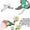6Pcs Replacement Volute Spring Stainless Steel Pruner Replacement Spring, Universal